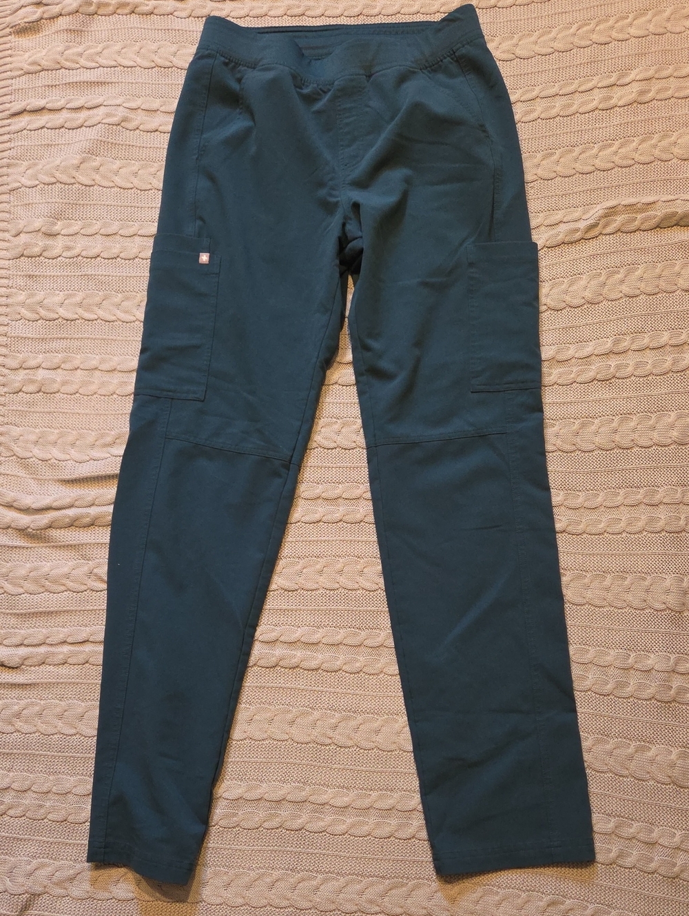 Teal Figs Mens Axim Casma Technical Collection Scrubs Pants Medium Tall